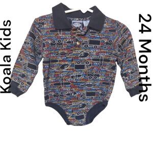 Koala Kids Boys Bodysuit Onesie Size 24 Months!